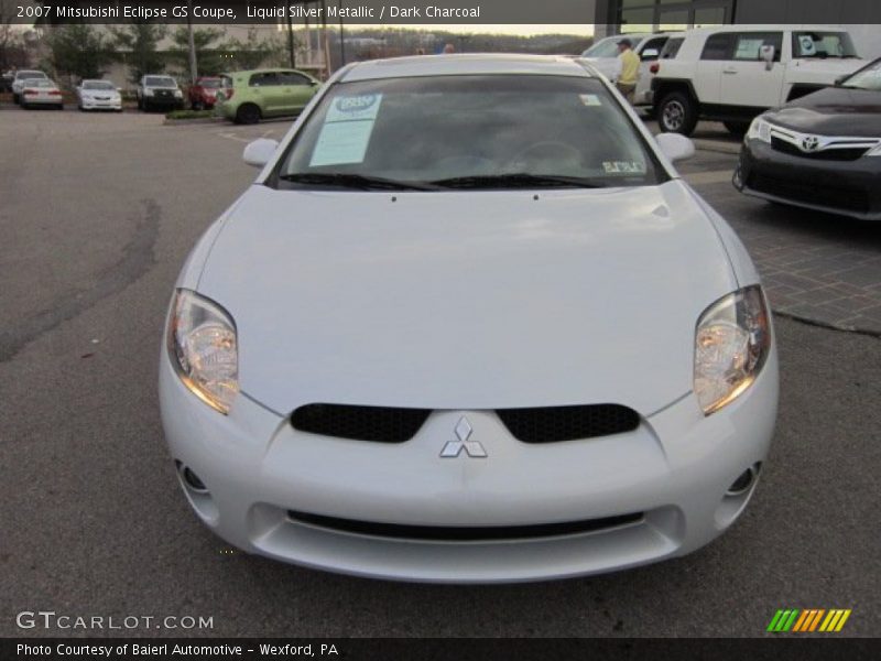 Liquid Silver Metallic / Dark Charcoal 2007 Mitsubishi Eclipse GS Coupe