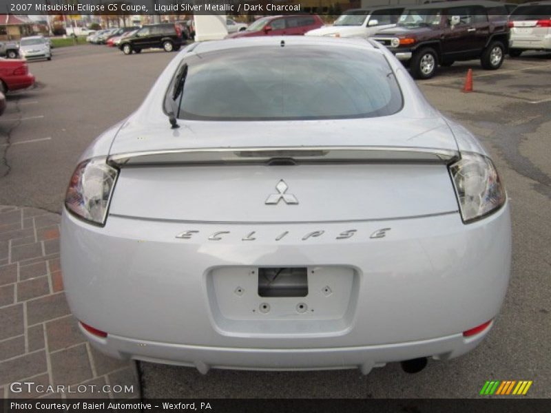 Liquid Silver Metallic / Dark Charcoal 2007 Mitsubishi Eclipse GS Coupe