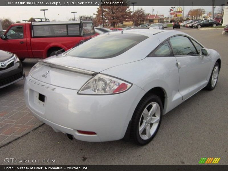 Liquid Silver Metallic / Dark Charcoal 2007 Mitsubishi Eclipse GS Coupe