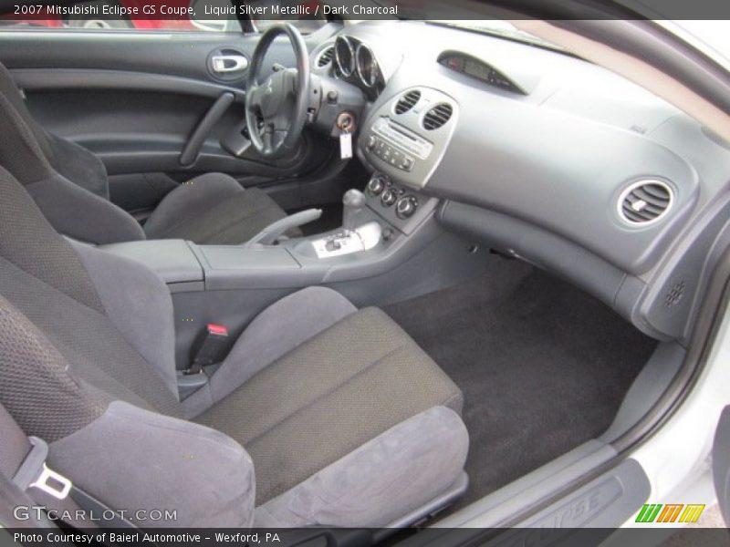 Liquid Silver Metallic / Dark Charcoal 2007 Mitsubishi Eclipse GS Coupe