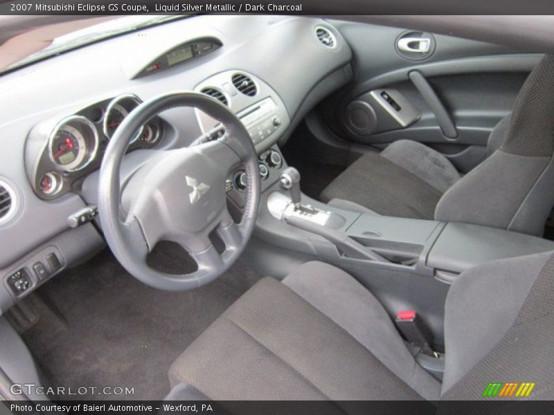 Liquid Silver Metallic / Dark Charcoal 2007 Mitsubishi Eclipse GS Coupe