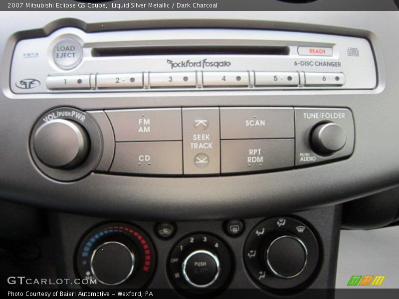 Liquid Silver Metallic / Dark Charcoal 2007 Mitsubishi Eclipse GS Coupe