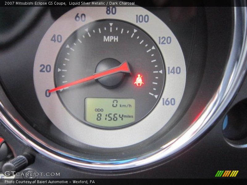Liquid Silver Metallic / Dark Charcoal 2007 Mitsubishi Eclipse GS Coupe