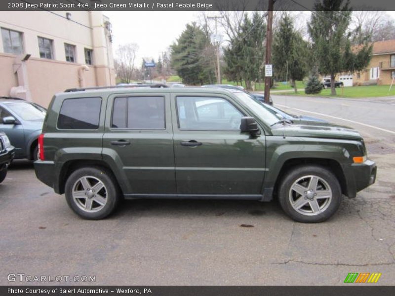 Jeep Green Metallic / Pastel Pebble Beige 2008 Jeep Patriot Sport 4x4
