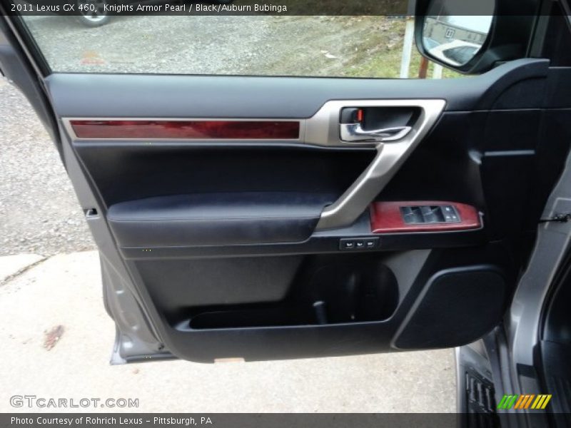 Knights Armor Pearl / Black/Auburn Bubinga 2011 Lexus GX 460