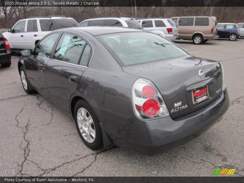 Smoke Metallic / Charcoal 2005 Nissan Altima 2.5 S