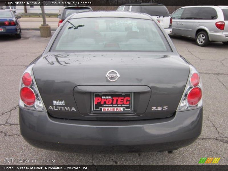 Smoke Metallic / Charcoal 2005 Nissan Altima 2.5 S