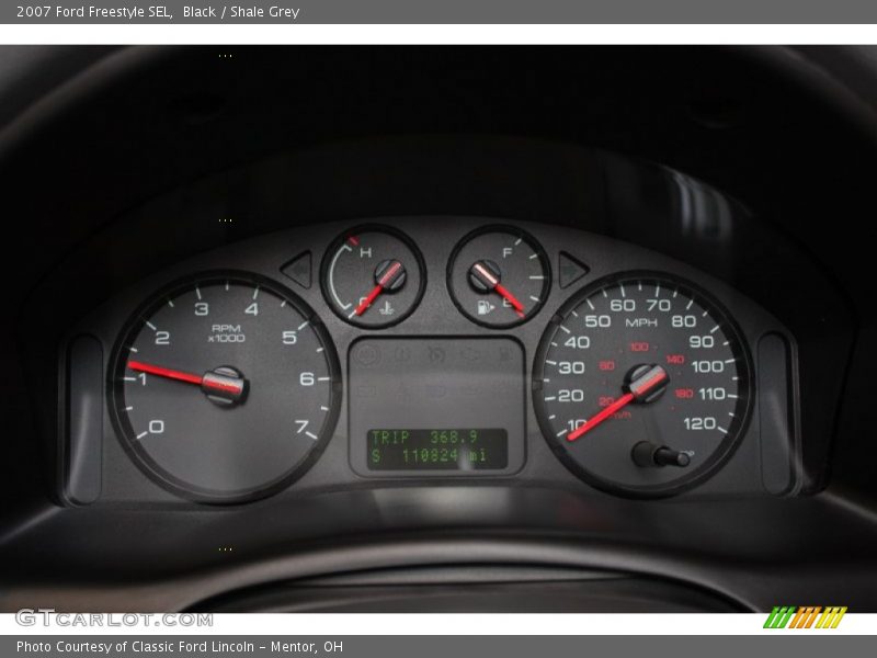 Black / Shale Grey 2007 Ford Freestyle SEL