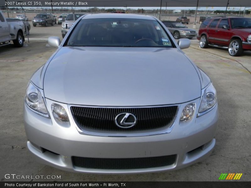 Mercury Metallic / Black 2007 Lexus GS 350