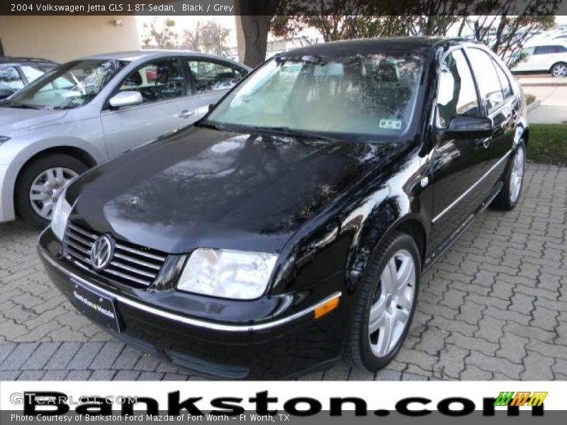Black / Grey 2004 Volkswagen Jetta GLS 1.8T Sedan