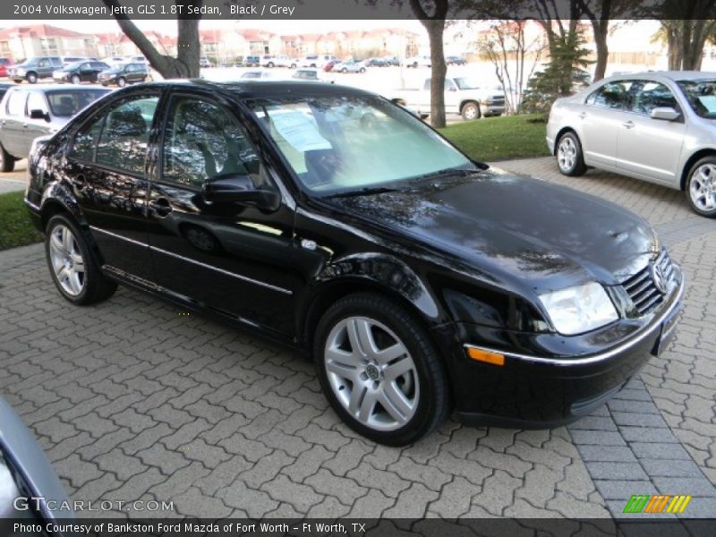 Black / Grey 2004 Volkswagen Jetta GLS 1.8T Sedan