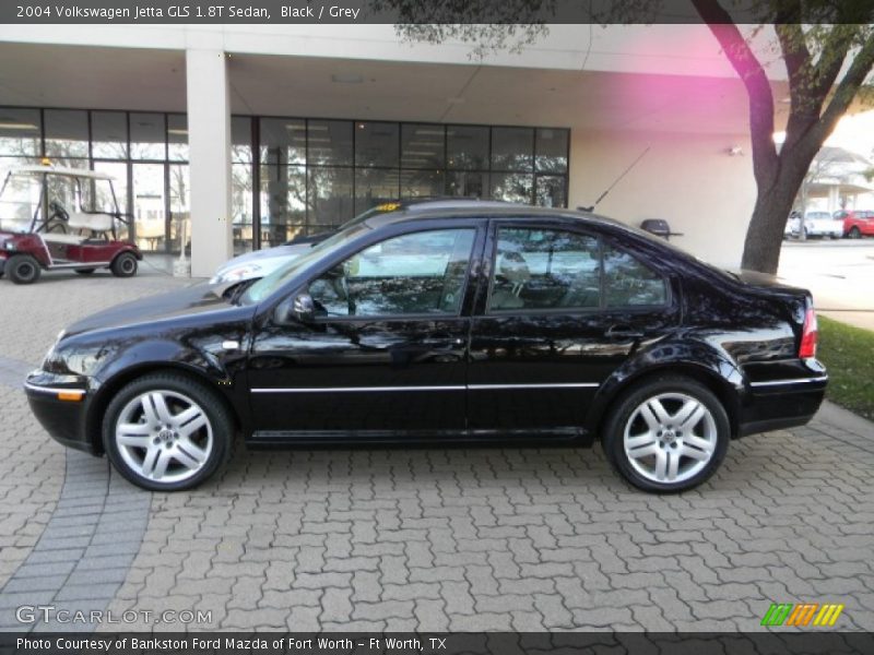 Black / Grey 2004 Volkswagen Jetta GLS 1.8T Sedan