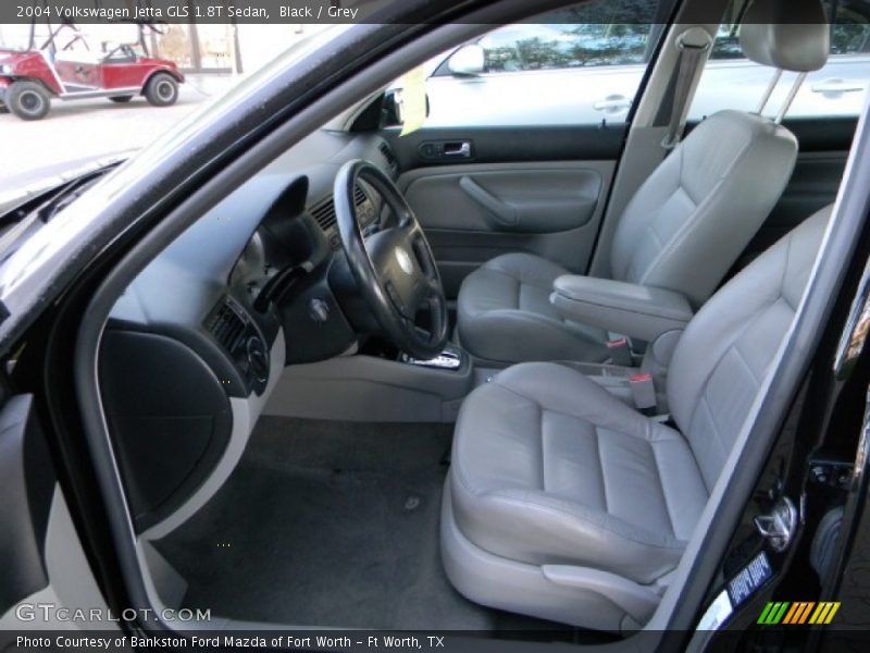 Black / Grey 2004 Volkswagen Jetta GLS 1.8T Sedan