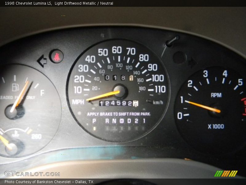 Light Driftwood Metallic / Neutral 1998 Chevrolet Lumina LS