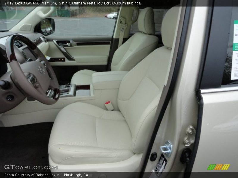 Satin Cashmere Metallic / Ecru/Auburn Bubinga 2012 Lexus GX 460 Premium