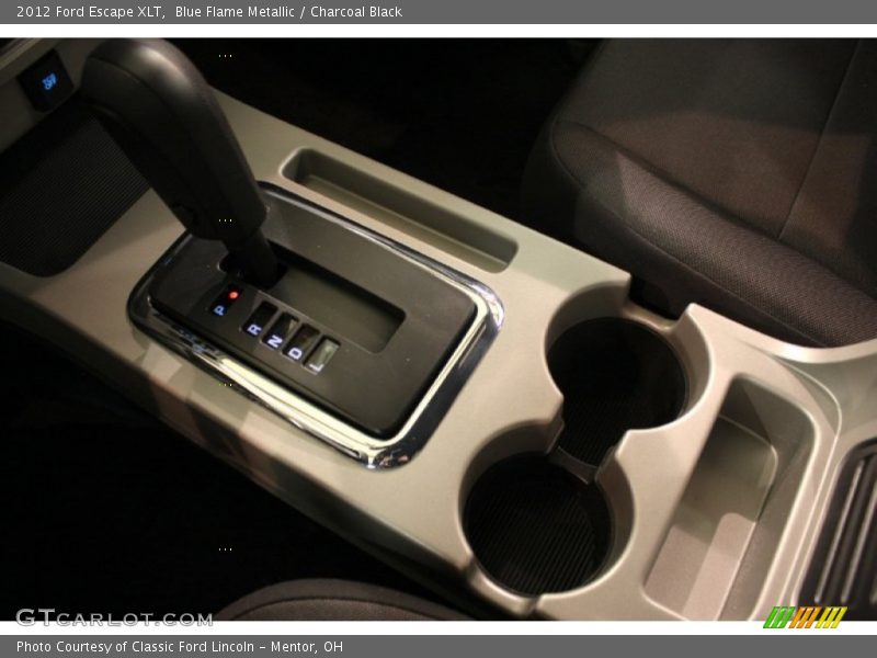 Blue Flame Metallic / Charcoal Black 2012 Ford Escape XLT