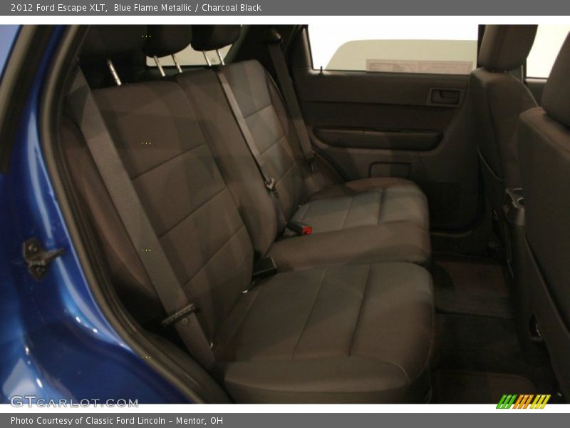 Blue Flame Metallic / Charcoal Black 2012 Ford Escape XLT