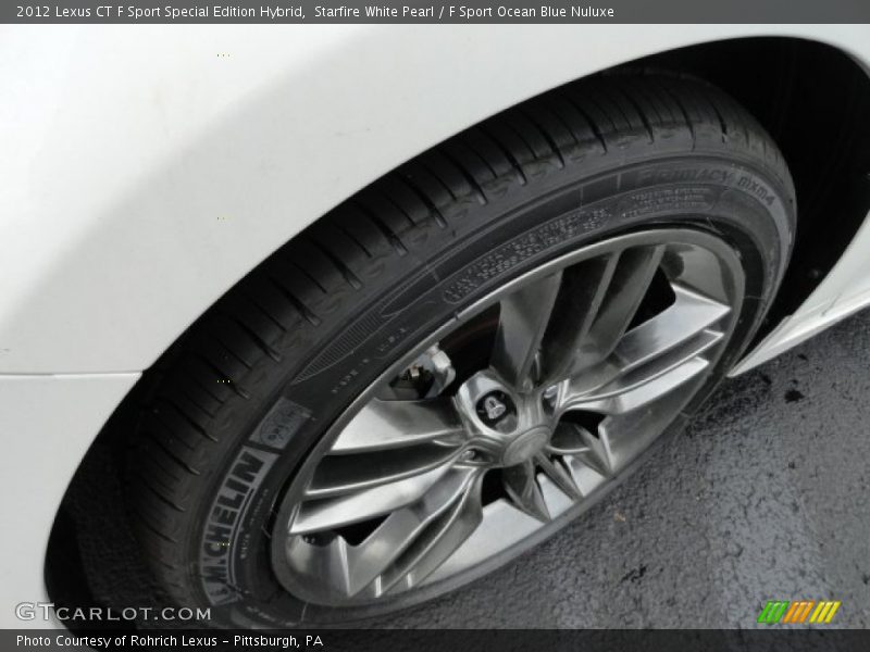 F Sport 17" 5 Spoke Trident Alloy Wheel - 2012 Lexus CT F Sport Special Edition Hybrid