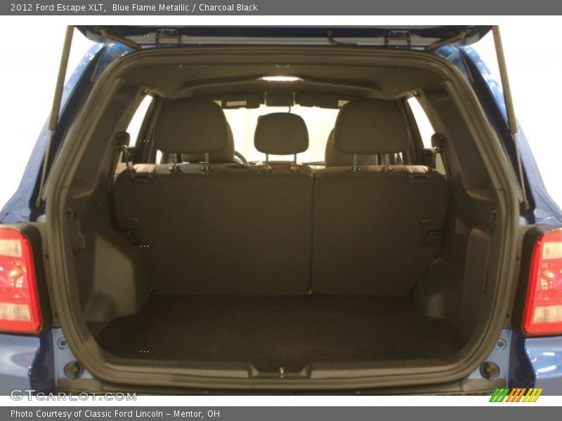 Blue Flame Metallic / Charcoal Black 2012 Ford Escape XLT