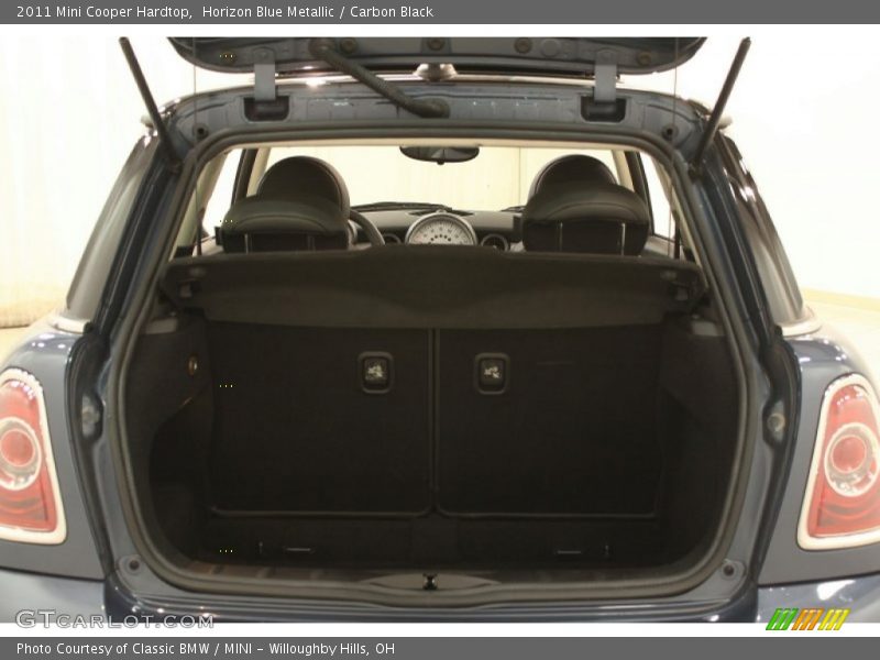 Horizon Blue Metallic / Carbon Black 2011 Mini Cooper Hardtop