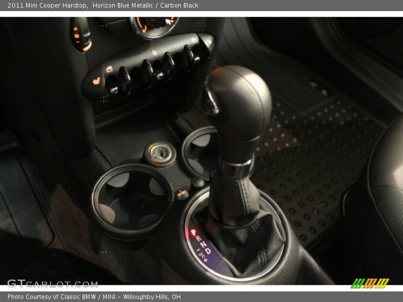 Horizon Blue Metallic / Carbon Black 2011 Mini Cooper Hardtop