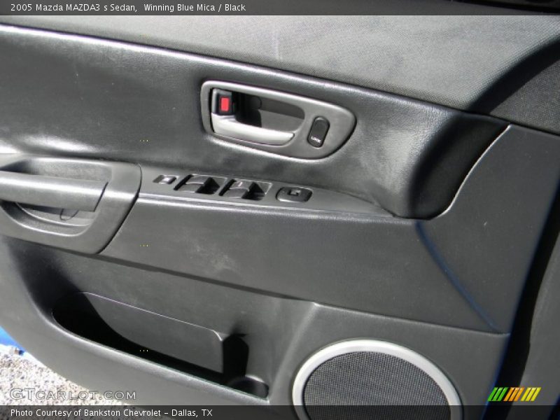 Winning Blue Mica / Black 2005 Mazda MAZDA3 s Sedan