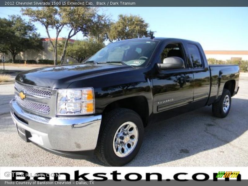 Black / Dark Titanium 2012 Chevrolet Silverado 1500 LS Extended Cab