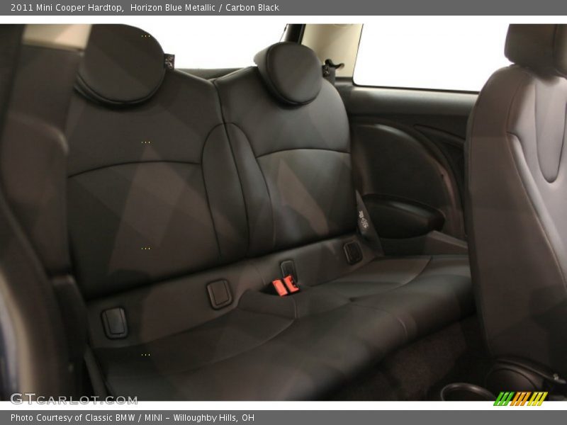 Horizon Blue Metallic / Carbon Black 2011 Mini Cooper Hardtop