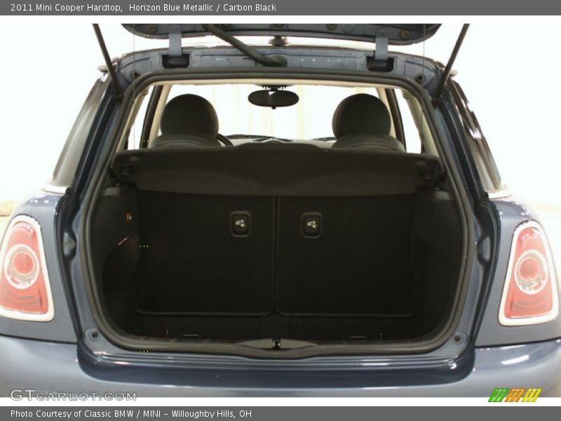 Horizon Blue Metallic / Carbon Black 2011 Mini Cooper Hardtop