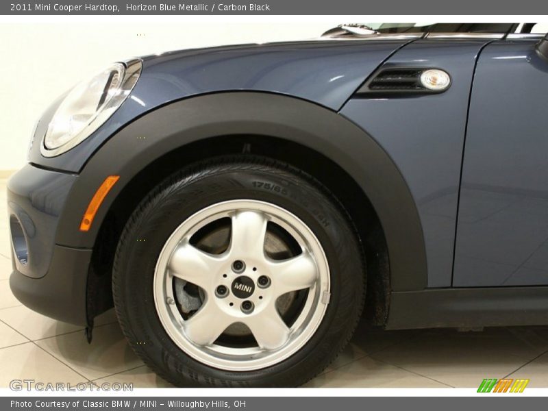 Horizon Blue Metallic / Carbon Black 2011 Mini Cooper Hardtop
