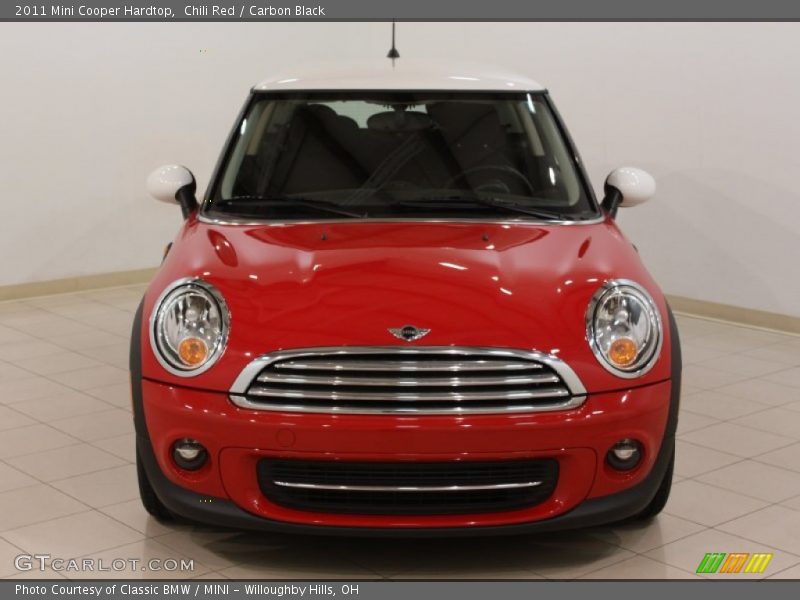 Chili Red / Carbon Black 2011 Mini Cooper Hardtop