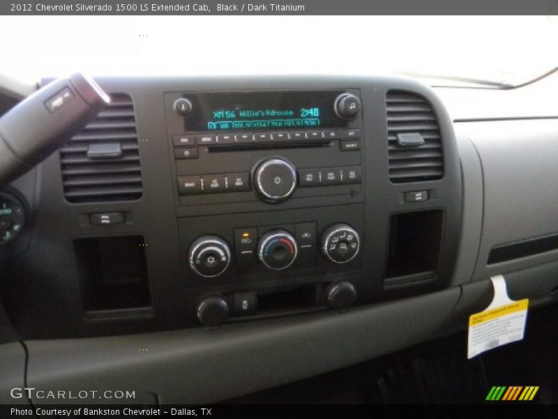 Controls of 2012 Silverado 1500 LS Extended Cab