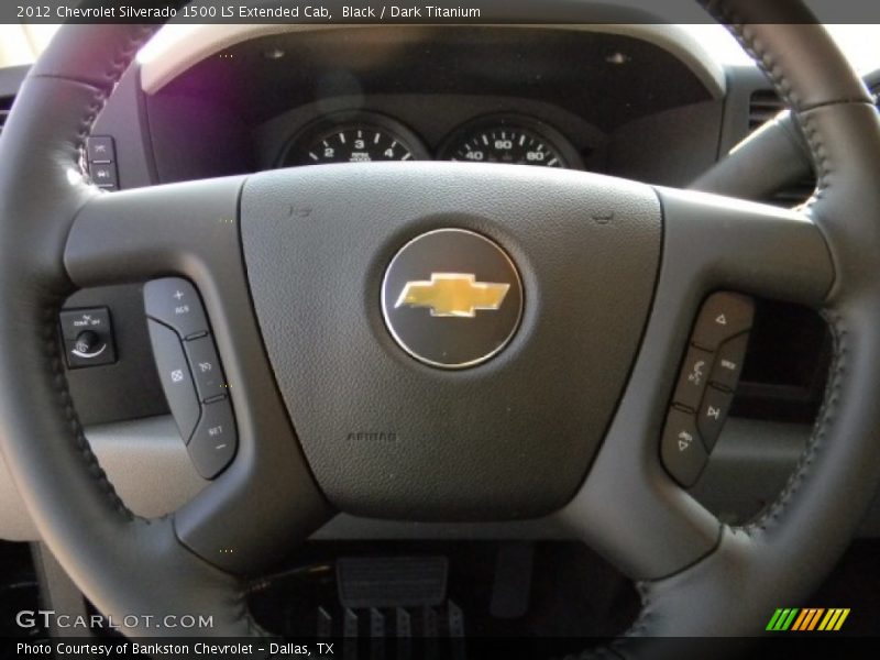 Black / Dark Titanium 2012 Chevrolet Silverado 1500 LS Extended Cab
