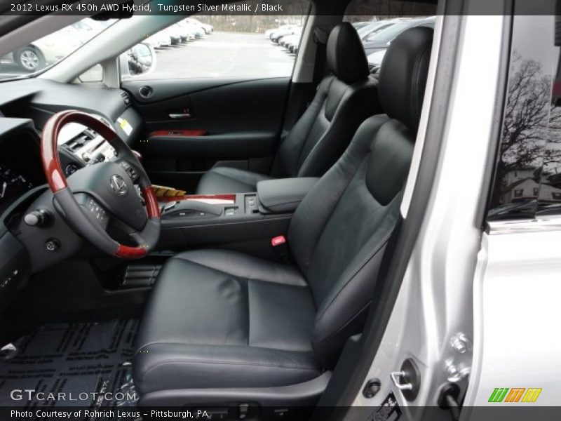  2012 RX 450h AWD Hybrid Black Interior