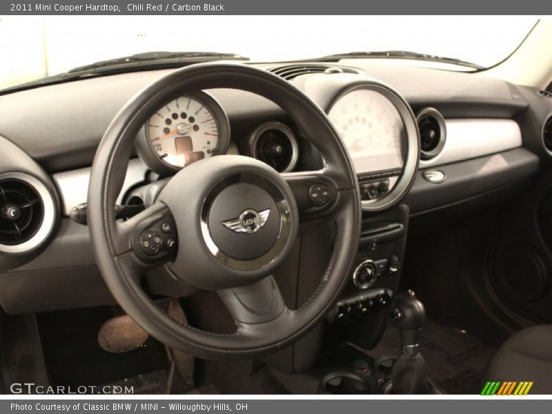 Chili Red / Carbon Black 2011 Mini Cooper Hardtop