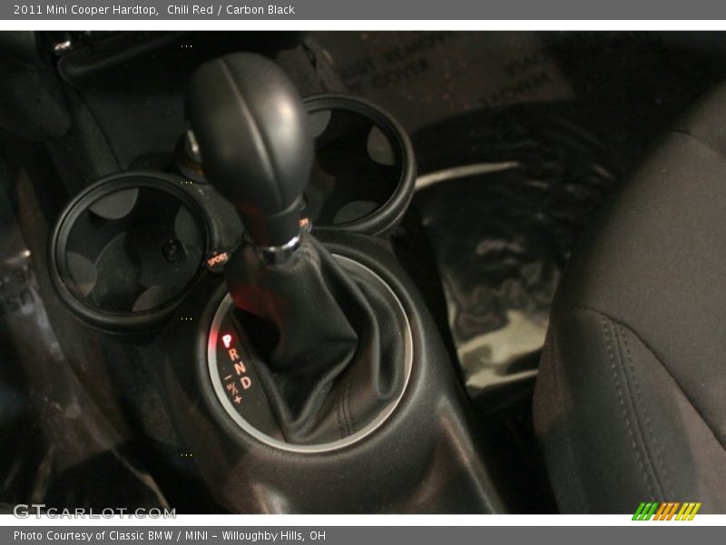 Chili Red / Carbon Black 2011 Mini Cooper Hardtop