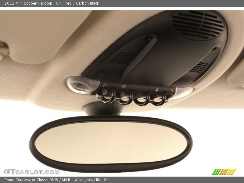 Chili Red / Carbon Black 2011 Mini Cooper Hardtop