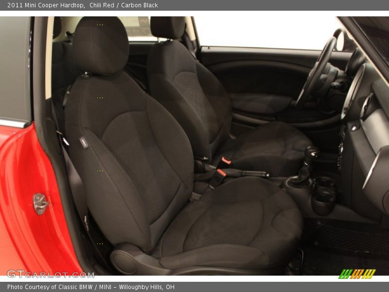 Chili Red / Carbon Black 2011 Mini Cooper Hardtop