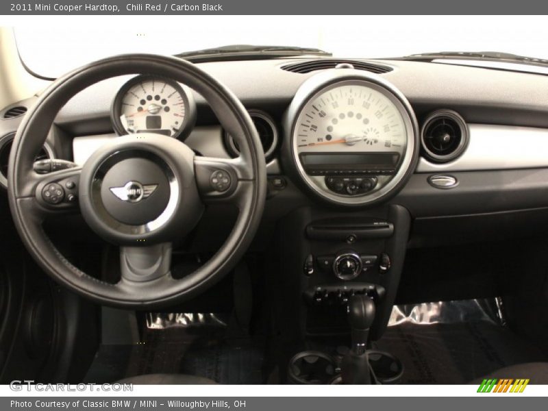 Chili Red / Carbon Black 2011 Mini Cooper Hardtop