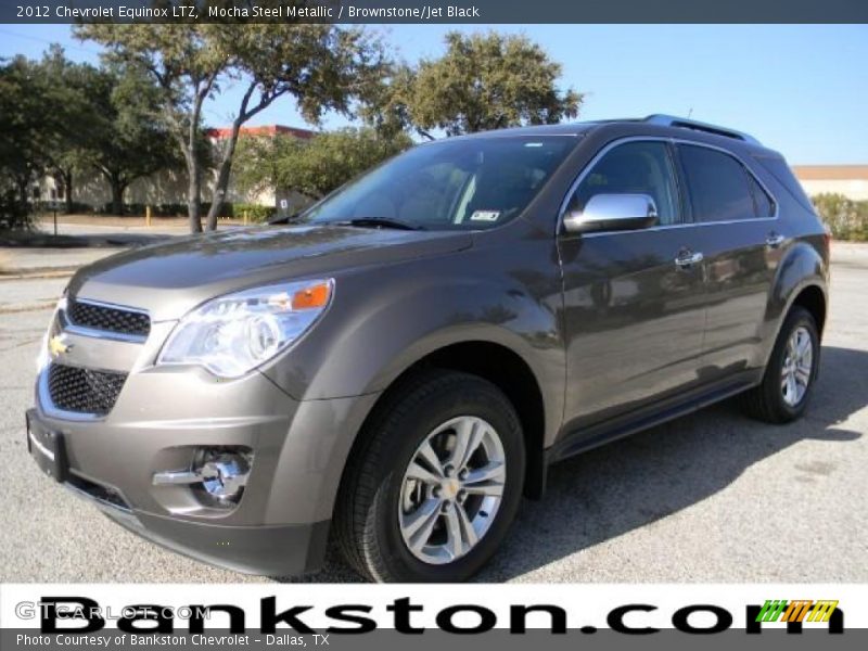 Mocha Steel Metallic / Brownstone/Jet Black 2012 Chevrolet Equinox LTZ