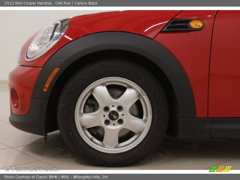 Chili Red / Carbon Black 2011 Mini Cooper Hardtop