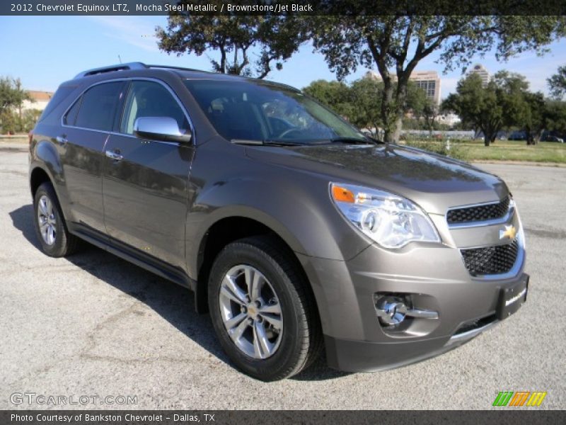 Mocha Steel Metallic / Brownstone/Jet Black 2012 Chevrolet Equinox LTZ