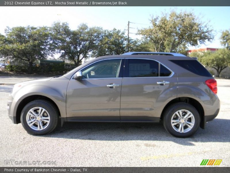 Mocha Steel Metallic / Brownstone/Jet Black 2012 Chevrolet Equinox LTZ