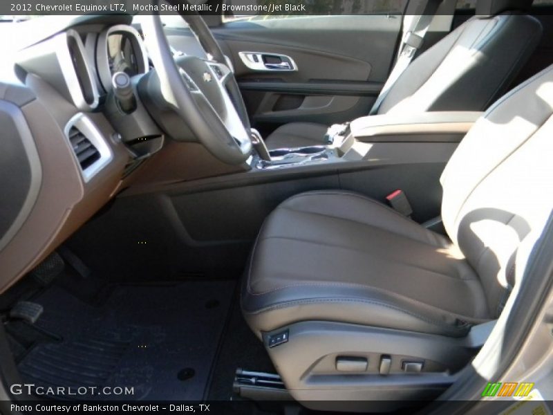 Mocha Steel Metallic / Brownstone/Jet Black 2012 Chevrolet Equinox LTZ