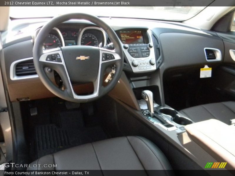 Mocha Steel Metallic / Brownstone/Jet Black 2012 Chevrolet Equinox LTZ