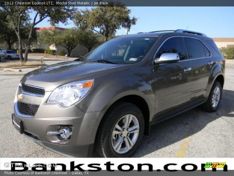 Mocha Steel Metallic / Jet Black 2012 Chevrolet Equinox LTZ