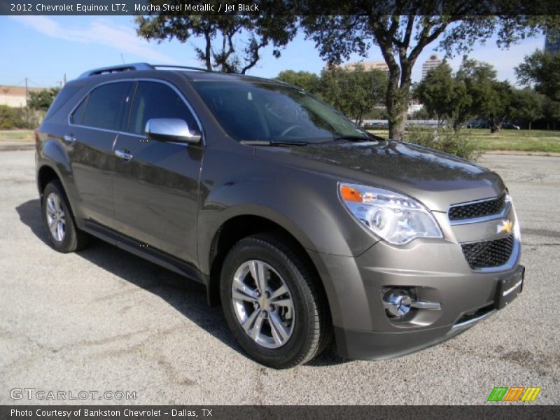 Mocha Steel Metallic / Jet Black 2012 Chevrolet Equinox LTZ