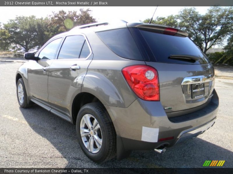 Mocha Steel Metallic / Jet Black 2012 Chevrolet Equinox LTZ