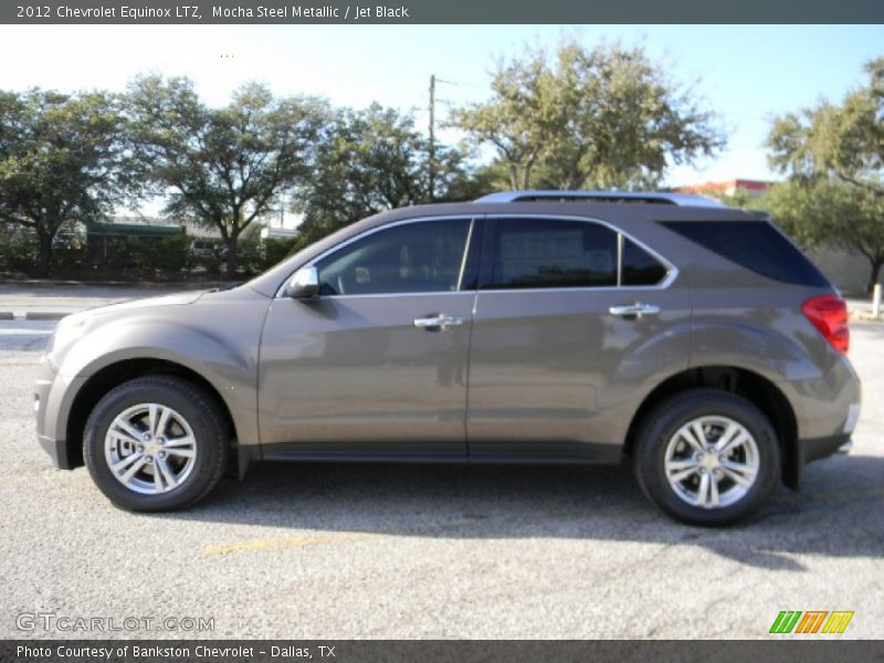 Mocha Steel Metallic / Jet Black 2012 Chevrolet Equinox LTZ