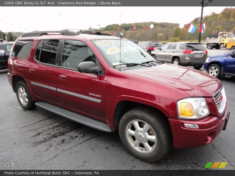Cranberry Red Metallic / Ebony Black 2006 GMC Envoy XL SLT 4x4